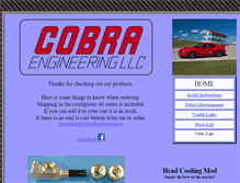 Tablet Screenshot of cobraengineering.net